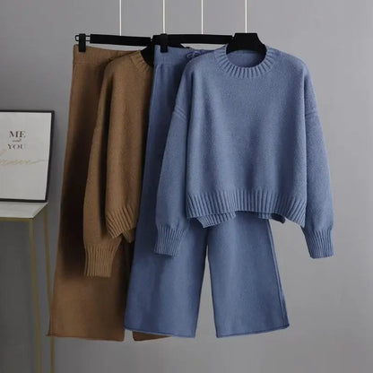 CAMILLE – SET DUE PEZZI DI MAGLIA COMODO