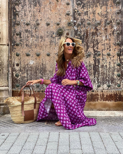 Kenna – Venta di Abito lungo Bohemio