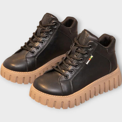 Sneakers Plataforma in Pelle Urban Edge