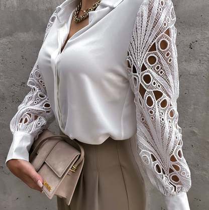 BLUSA CON COLLO DI MODA ENGELBERTA