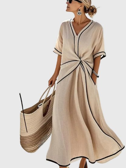 Helena | Abito maxi Costero Draped