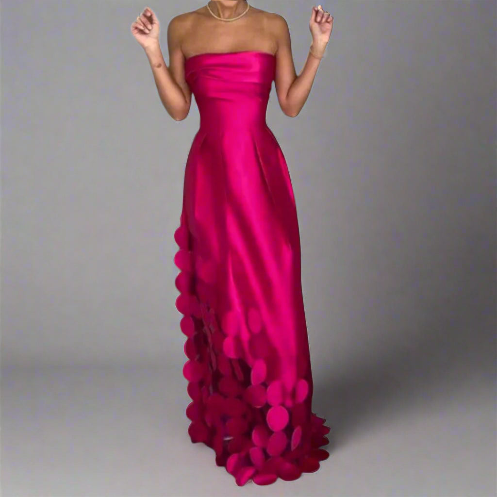 Dietlinde | Abito maxi elegante e Versátil per Cualquier Occasione