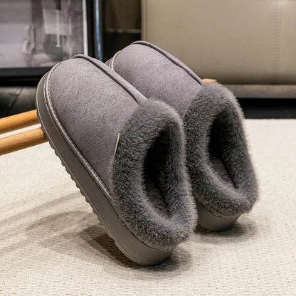 Pantuflas di Donna di Felpa per Interna con Fodera Cálido e Suola Antideslizante