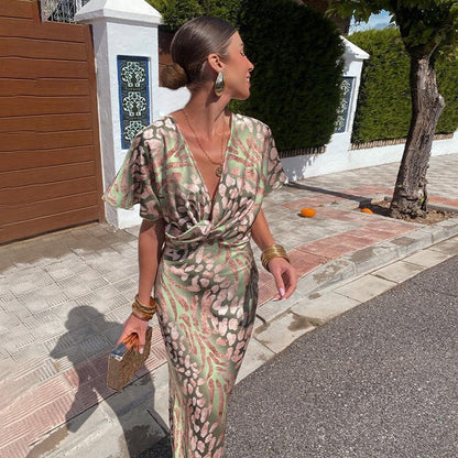 Ariella - Abito Maxi di Seta Sofisticato