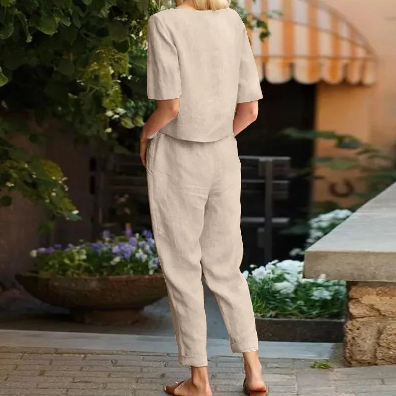 Lily | Set di Lino di Due pezzi