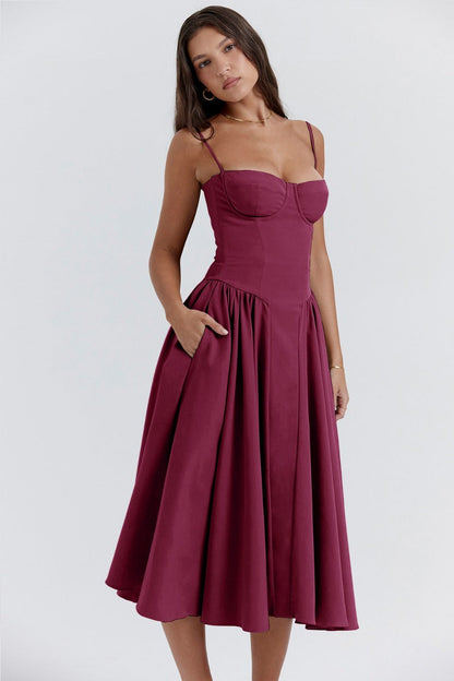 Elara | Abito di Sole con Corsetto Elegante