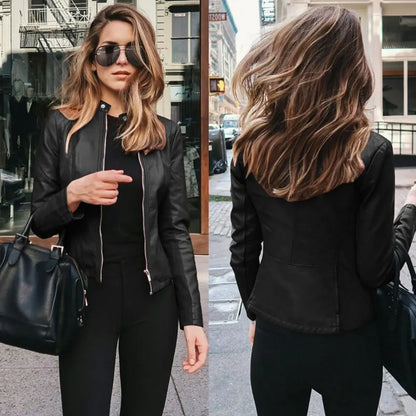HARRIET | Giacca in pelle elegante da donna