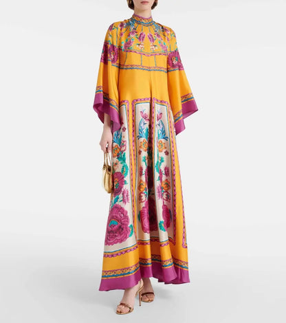 Abito maxi Floreale Esculpido Eleganza™