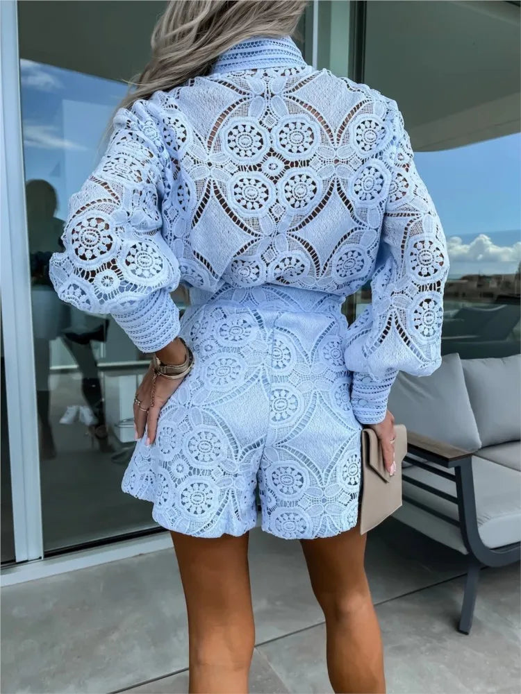 Amelina - Set di Pizzo Elegante