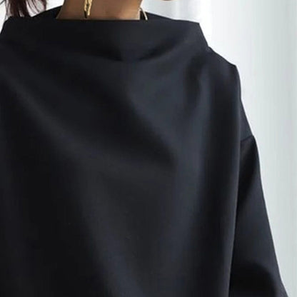 Elly | Top di Maglia Morbido con Collo alto