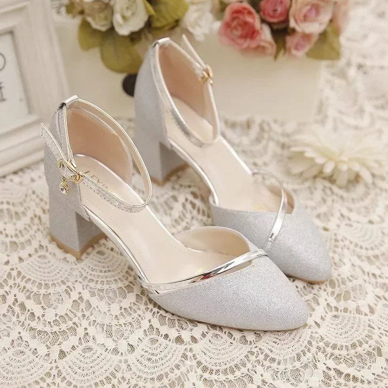 Angela - Sandali Brillanti Glitter