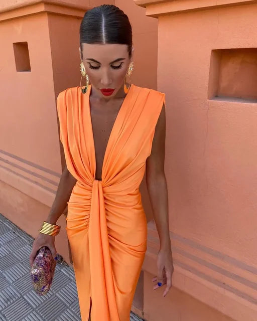 Daisy | Abito Plissettato Elegante