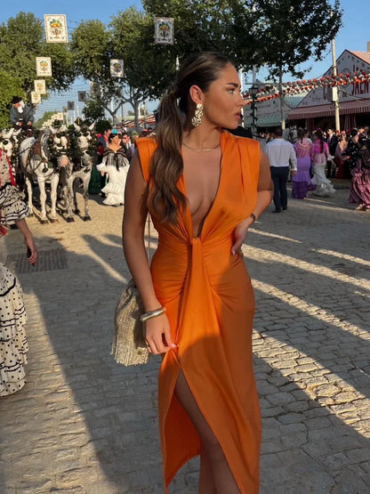 VALERIE – ABITO DA SERA ELEGANTE CON FRUNCIDOS