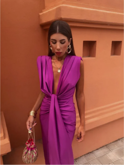 INDIE – ABITO PLEATADO ELEGANTE