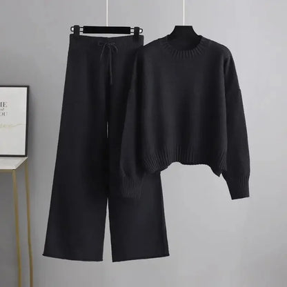 CAMILLE – SET DUE PEZZI DI MAGLIA COMODO