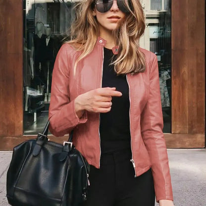 HARRIET | Giacca in pelle elegante da donna