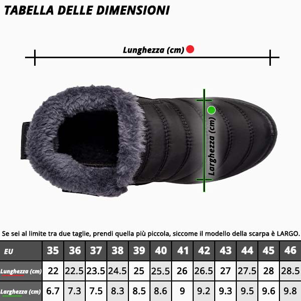 MAX™ - SCARPE UNIVERSALES CÁLIDOS