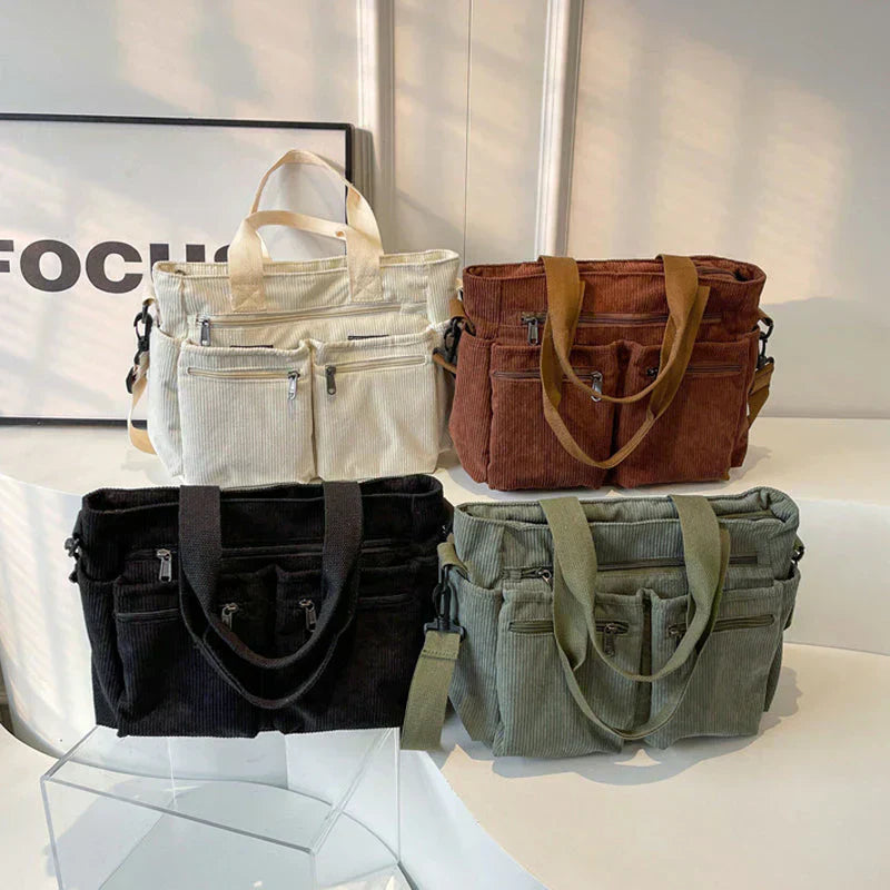 Lina™ - Borsa con Coulisse con Dettagli Fatti a Mano