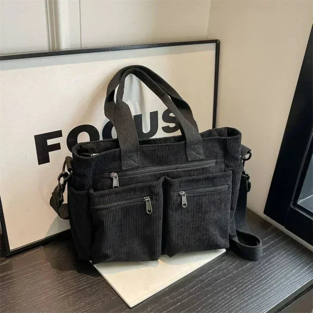 Lina™ - Borsa con Coulisse con Dettagli Fatti a Mano