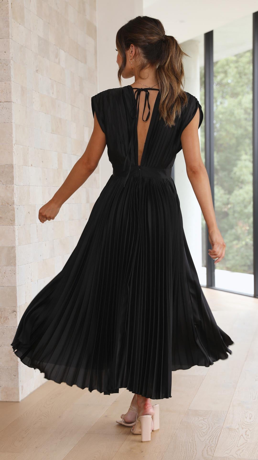 Alexis - Abito Plissettato Elegante