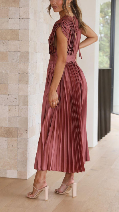 Alexis - Abito Plissettato Elegante
