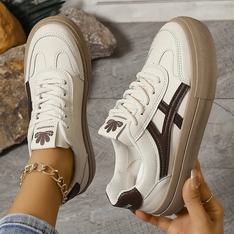 Naomi - Sneakers con Plataforma da donna in Design Retrò