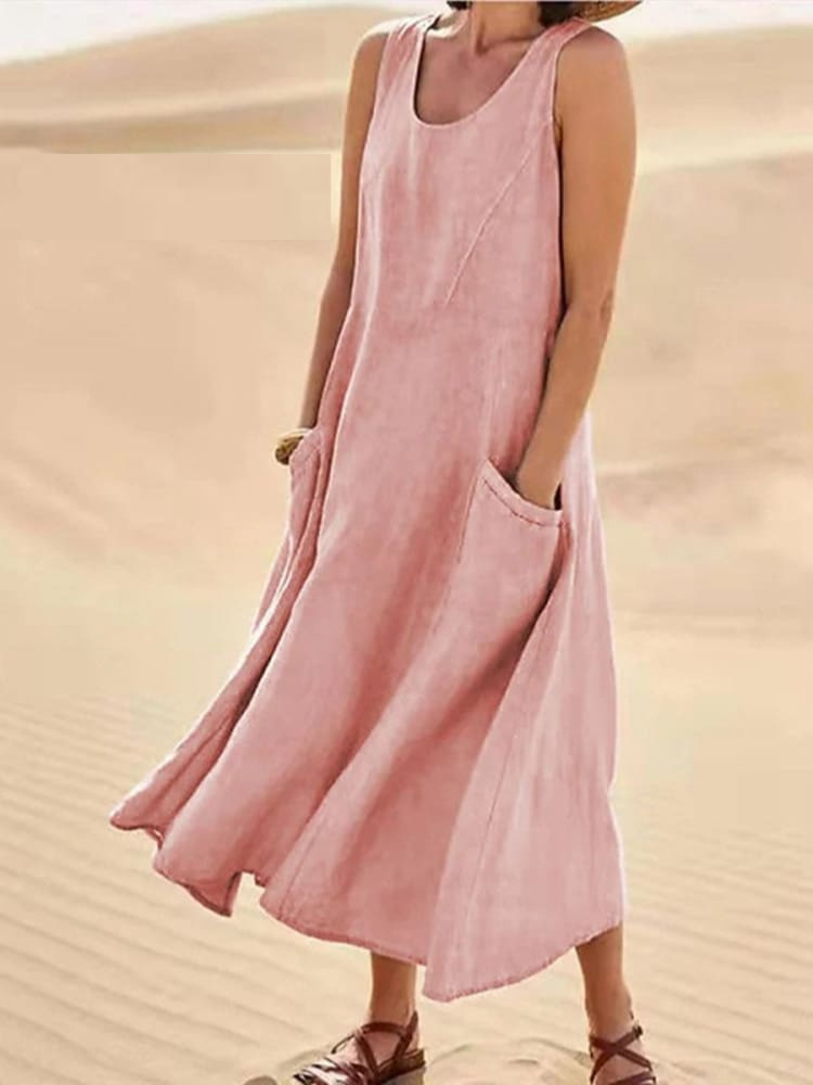 Emily™ | Abito estivo elegante in lino