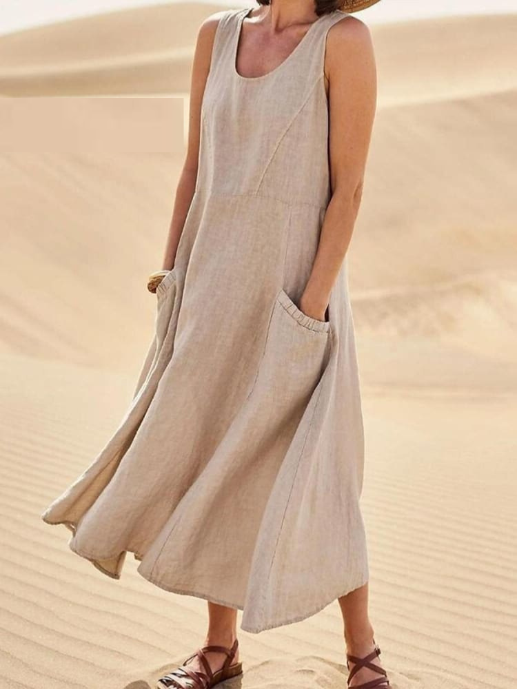 Emily™ | Abito estivo elegante in lino