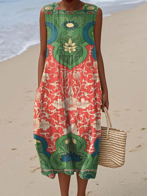 LUCILLE – ABITO RILASSATO ISLAND BLOOM