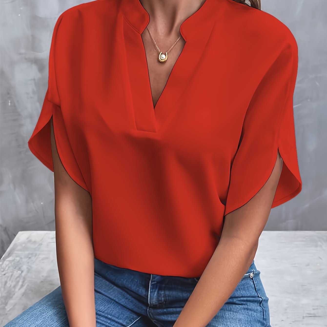 Mina™ | Blusa elegante e Lussuosa