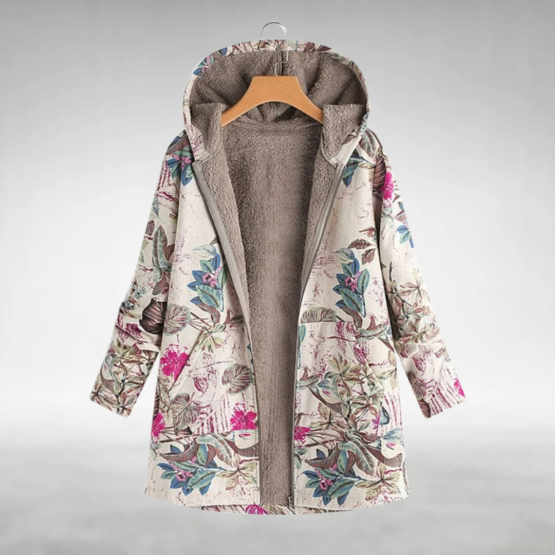 Jovanna - Giacca Floreale Casual ed elegante