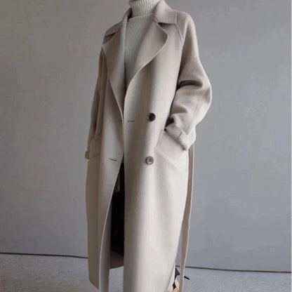 Sarah™ - Cappotto in lana Lungo