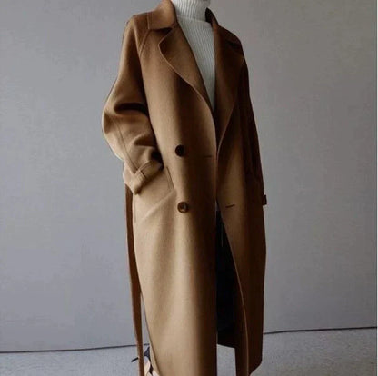 Sarah™ | Cappotto in lana Lungo