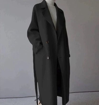Sarah™ | Cappotto in lana Lungo