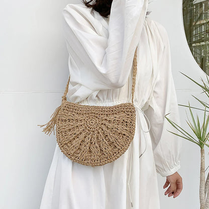 Eirinora | Borsa a spalla di Uncinetto in Stile boho