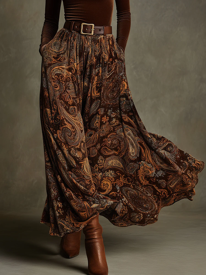 Candelaria | Set vintage e gonna maxi