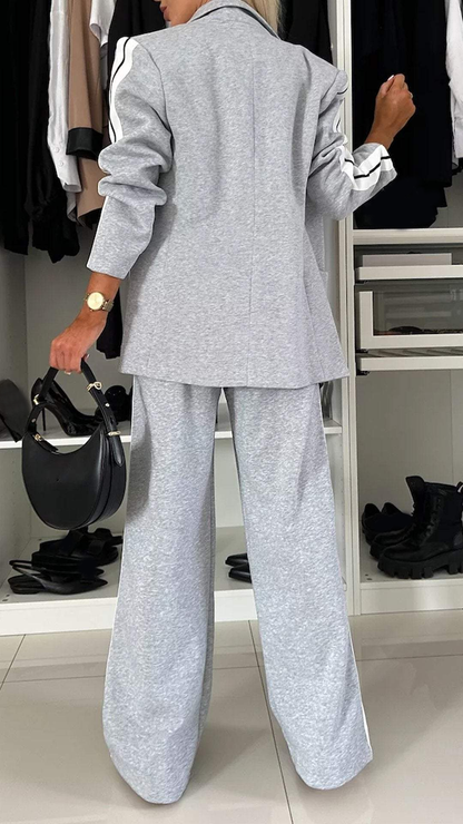 BRIELLE – SET DI BLAZER E JOGGER DEPORTIVO LUXE