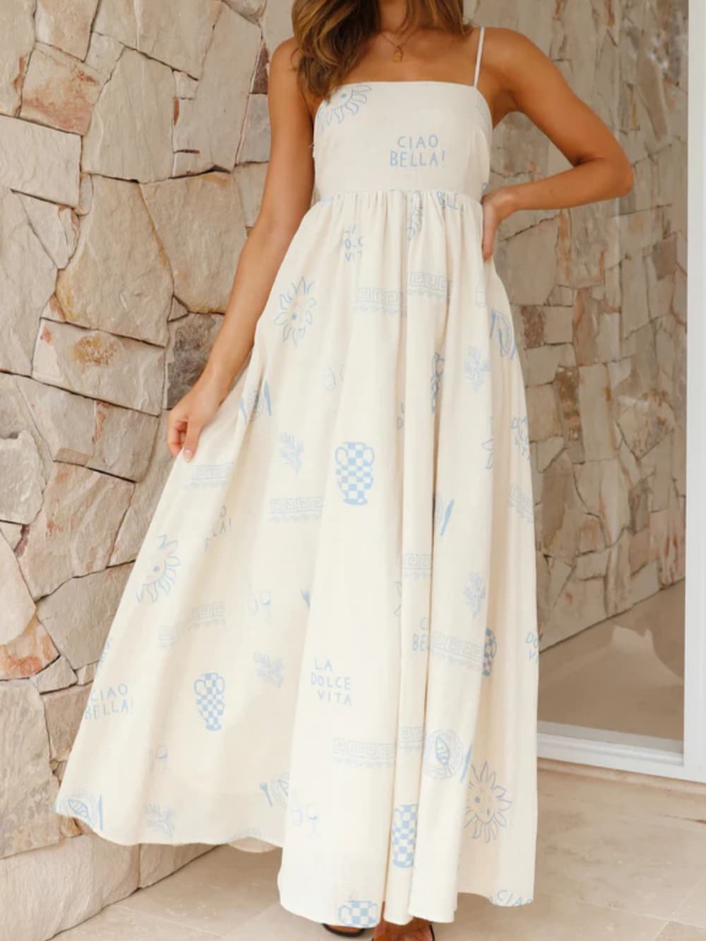 Il Abito maxi Boho Charm