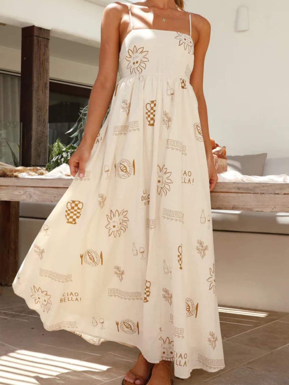 Il Abito maxi Boho Charm