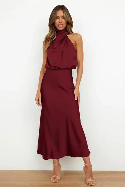 MADDIE – ABITO ELEGANTE CON SCOLLO DRAPPEGGIATO