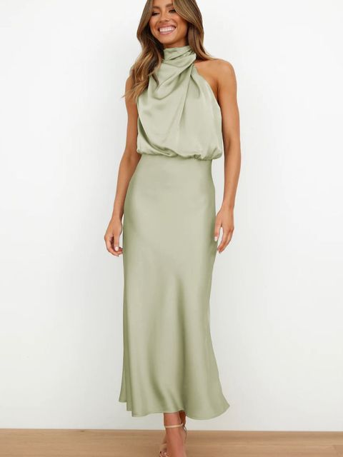 Abito da sera fluido e limpio - Eleganza senza tempo per grandes occasioni