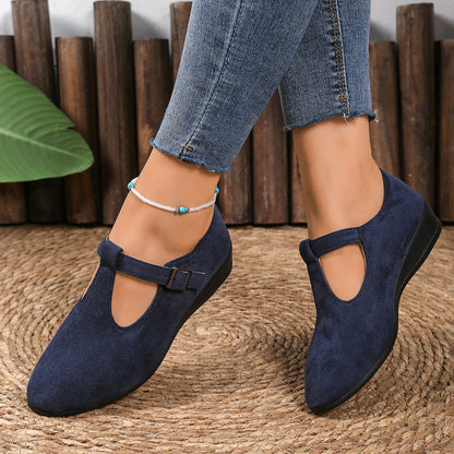 Caro - Scarpe di Velluto Morbida