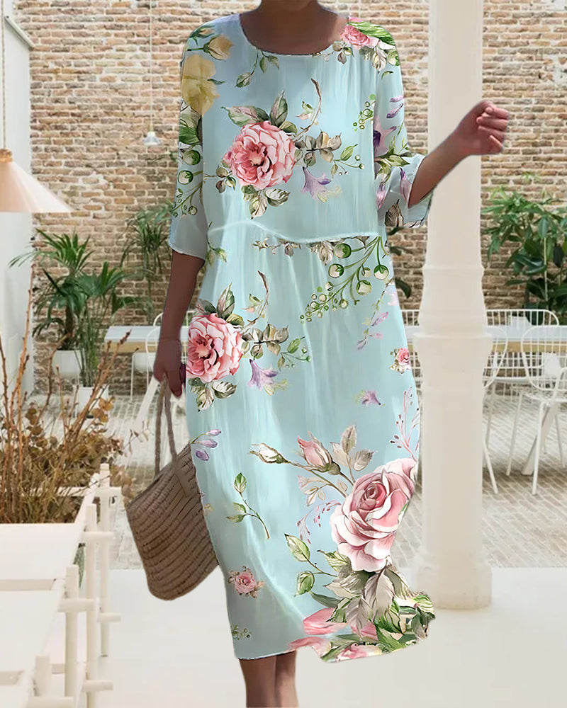 Lucy - Abito Floreale Elegante