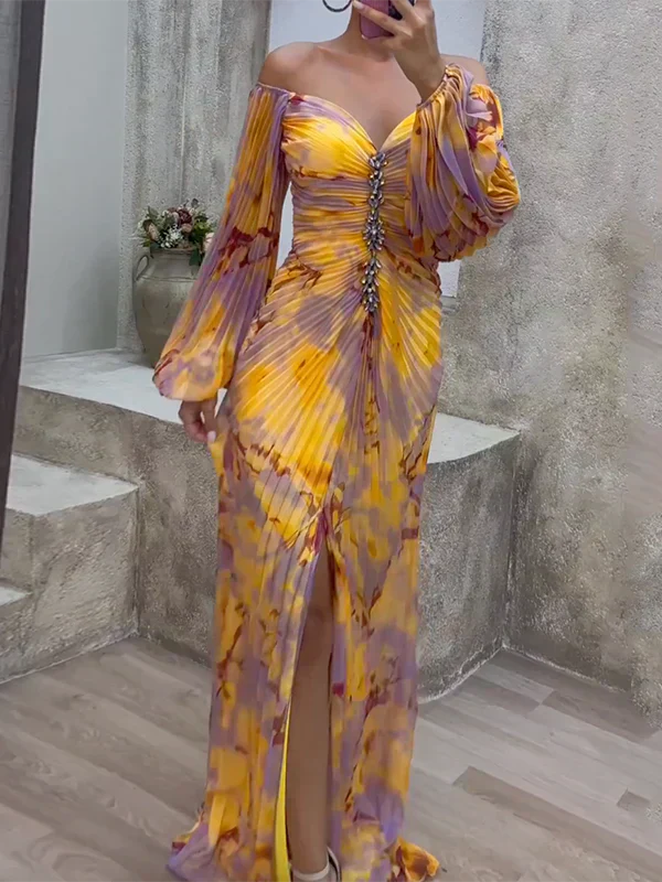 Margo | Abito elegante con scollo a V