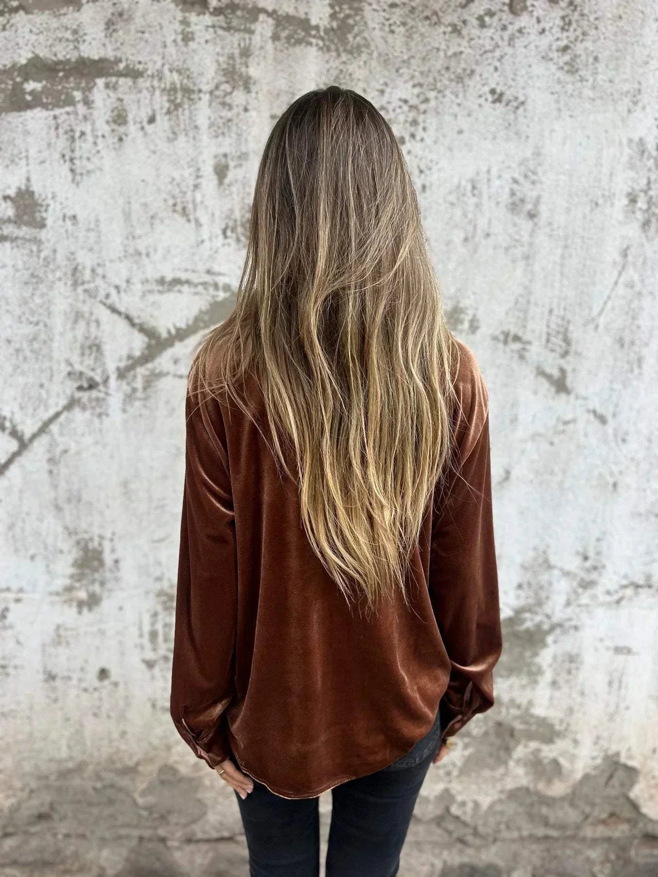 Kaya - Blusa di Terciopelo Elegante