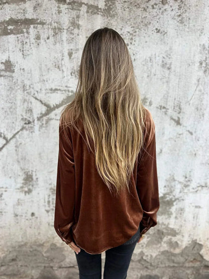 Kaya - Elegante Blusa di Terciopelo