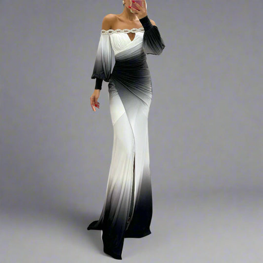Susanne | Abito da sera Chic con Abertura Lateral