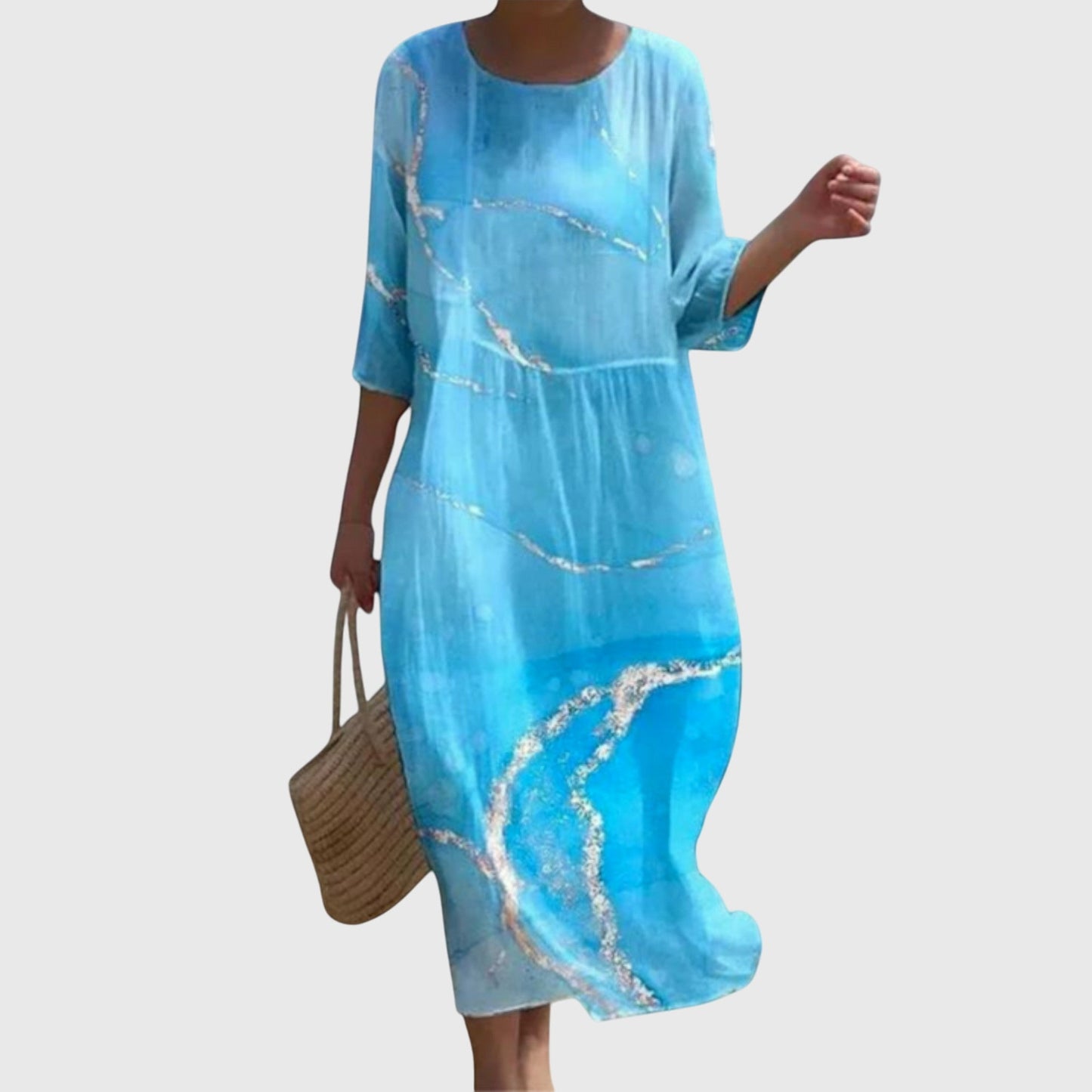 Hayley | Abito maxi Floreale Stiloso