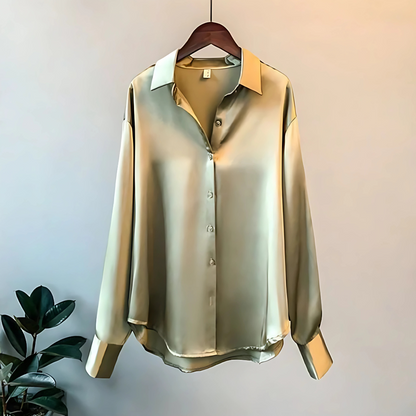 Celine – Blusa Classica con bottoni