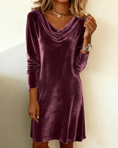Delvira | Abito di Donna con Scollo Drapado
